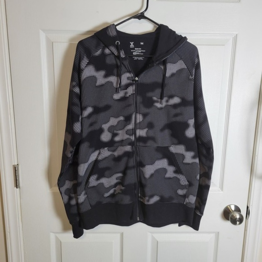 NWT Xersion‎ Full Zip Jacket-Black/Gray-Men's M